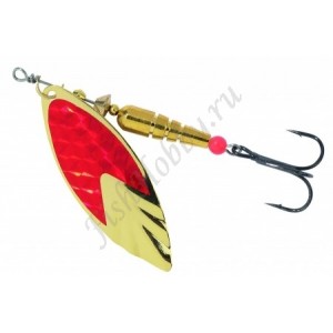 Блесна Balzer Colonel Spinner Miami Gold red