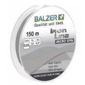 Шнур плетенный BALZER Iron Line 4x Micro Spin 0,05 мм 150 м