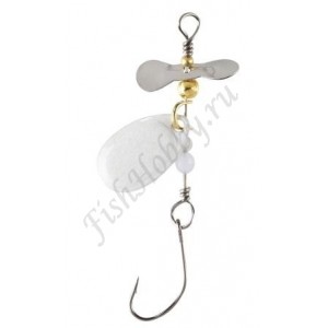 Блесна Balzer Trout Attack Prop Spin White