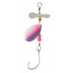 Блесна Balzer Trout Attack Prop Spin Black Pink White