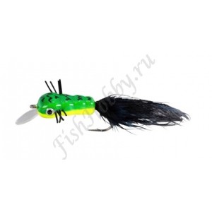 Воблер Balzer Trout Wobbler Fly King Willi green/yellow